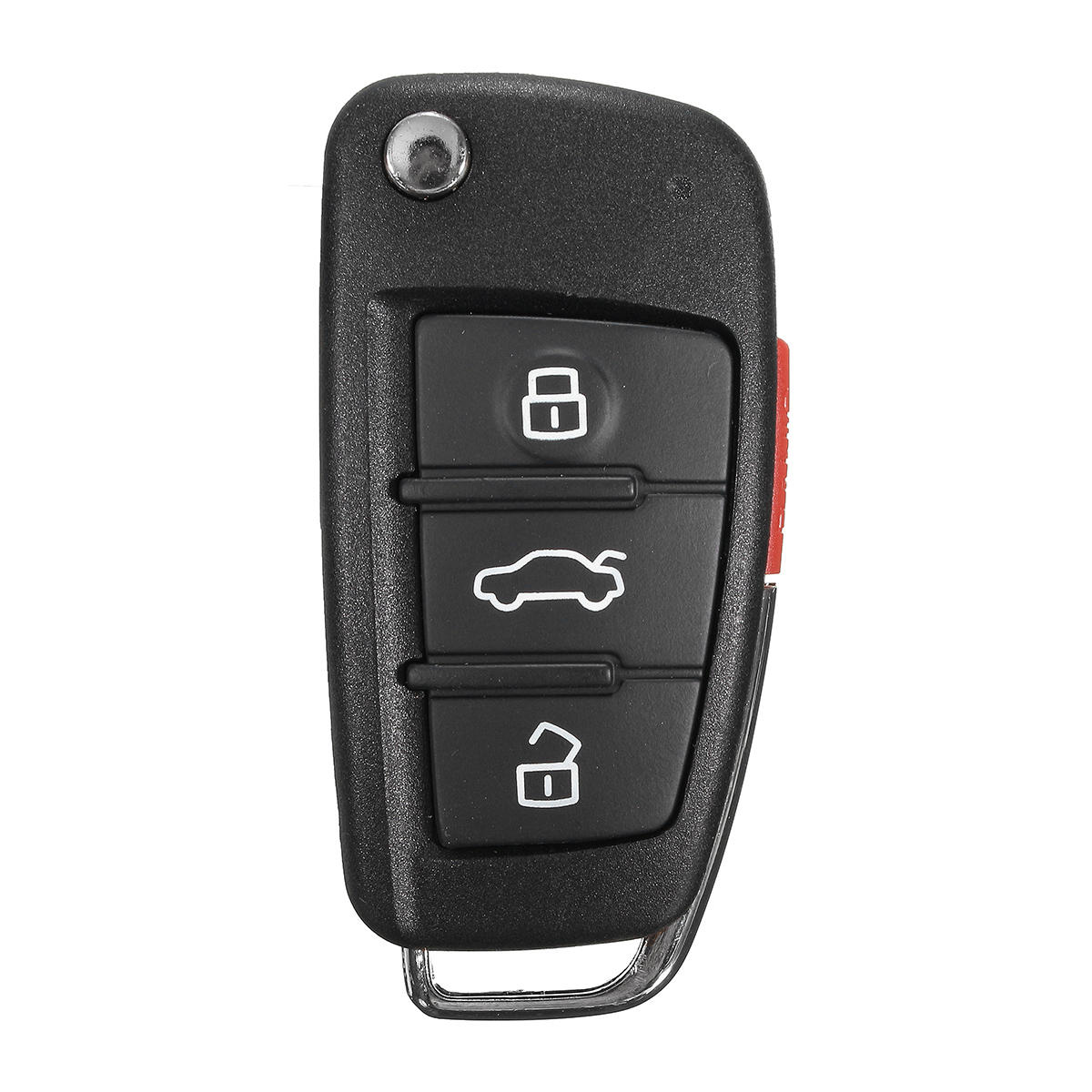Replacement Remote Uncut flip Key Fob Case Shell Fit For Audi A6 A4 A2 A8 TT Q7