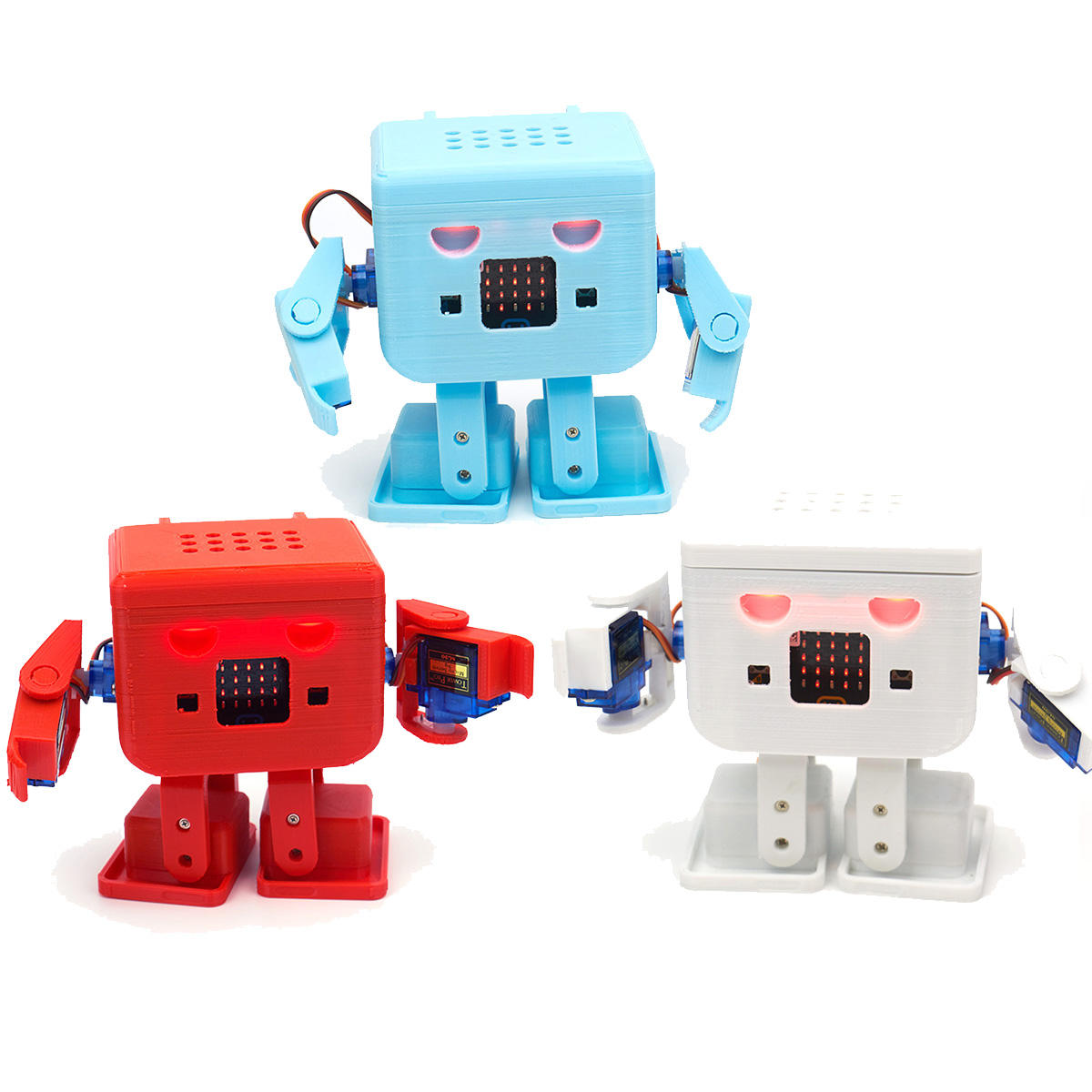 Venta KittenBot® OTTO Robot 8-Way Servo DIY Kit Azul Naranja / Blanco Color con Micro: bi - Banggood España-arrival notice-arrival notice