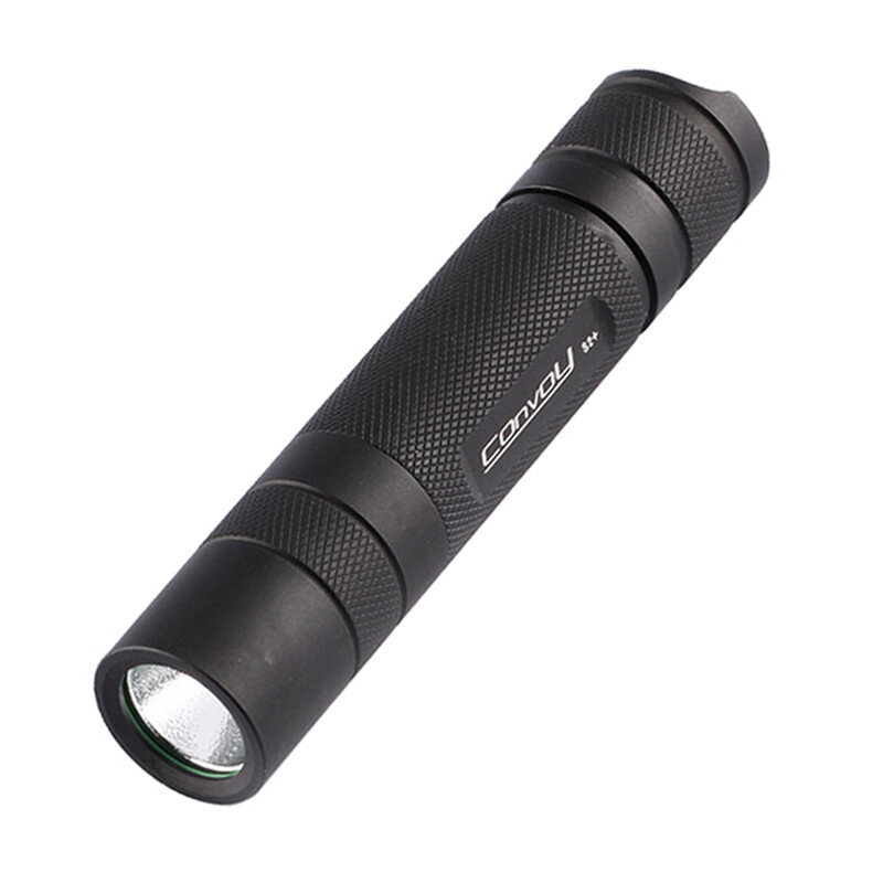 Convoy S2 XPL HI 1800lm 7135x8 12-group Modes EDC Tactical Flahlight 18650 Brightness Mini LED Torch Outdoor Survival To
