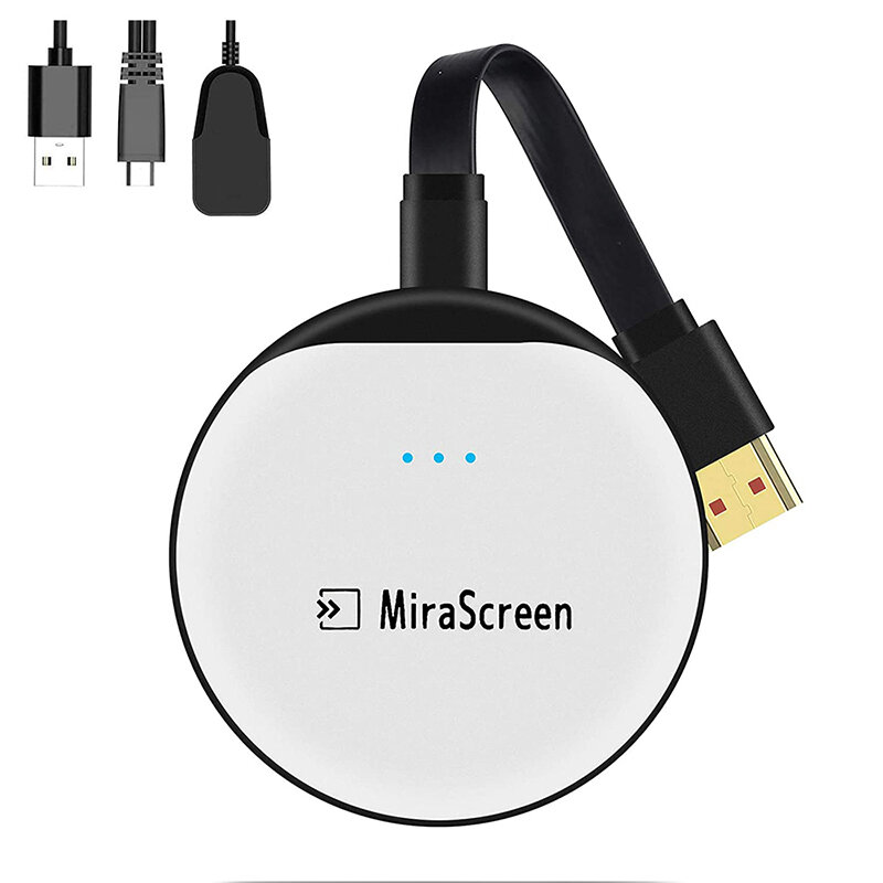 MiraScreen G23 2.4G/5G WiFi Dongle weergeven Draadloze Screen Mirroring Adapter Ondersteuning 4K UHD