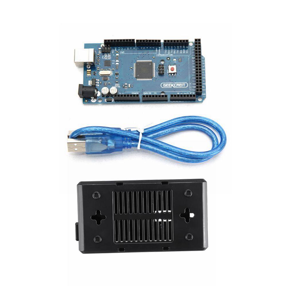 MEGA 2560 R3 ATmega2560 Ontwikkelingsbord met kabel en ABS-behuizing