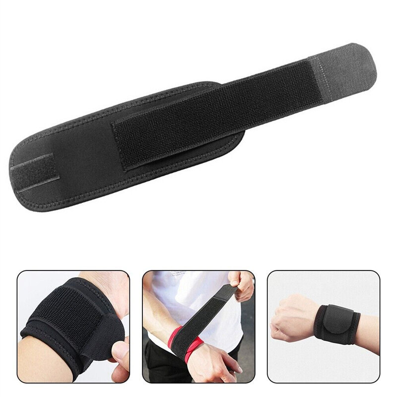 

BOER Sports Hand Support Breathable Soft Adjustment Anti-Sprained Wristband Strap for Fitness Body Recovery