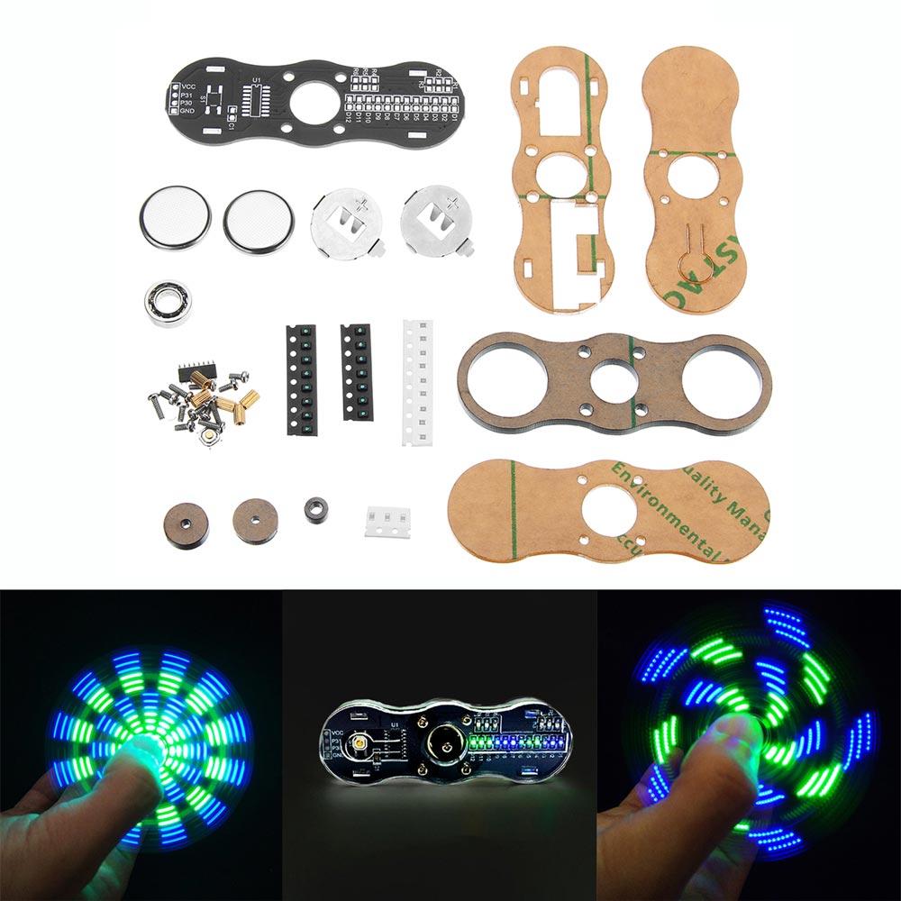 

3шт DIY LED Ручной счетчик Электронный Набор C51 Однокристальный Обучение Набор