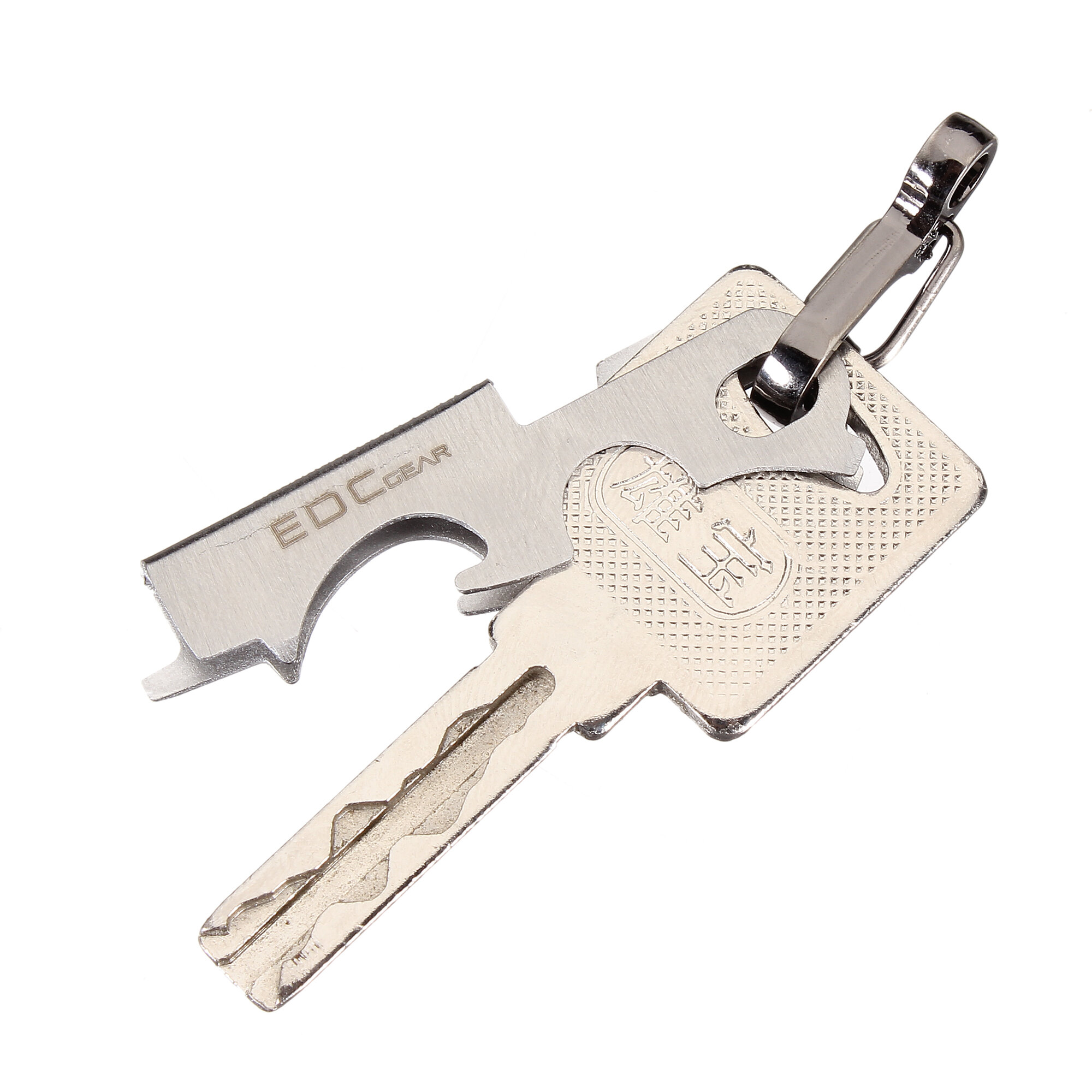 AOTDDOR EDC 8 in 1 Bottle Opener Keychain Gadget Multi-function Key Clip