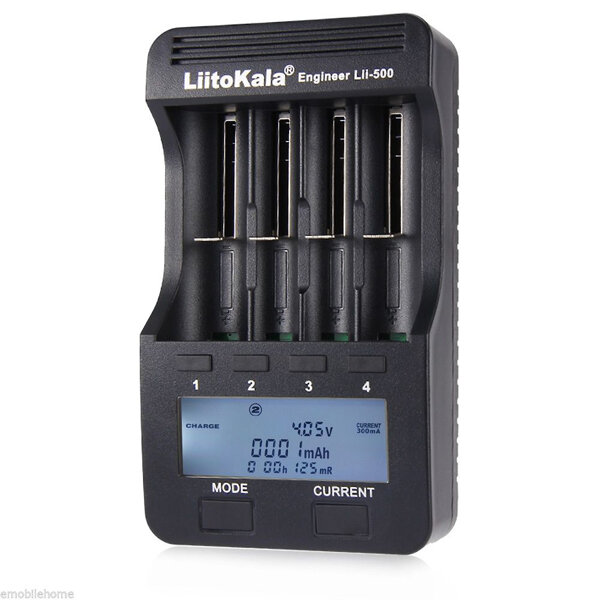 Ładowarka do baterii LiitoKala Lii-500 za $22.49 / ~87zł