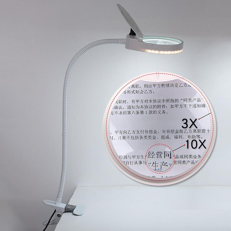 PD-5SW Desktopvergroter 3X / 10x Vergrootglasplaatmachine LED-lamp voor onderwijsexprimenten