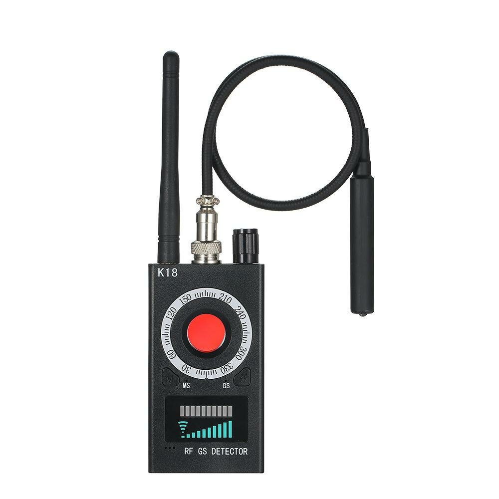 

K18 1MHz-6.5GHz Anti RF Detector Camera Wireless Bug Detect GSM Listening Device Locator Tracker