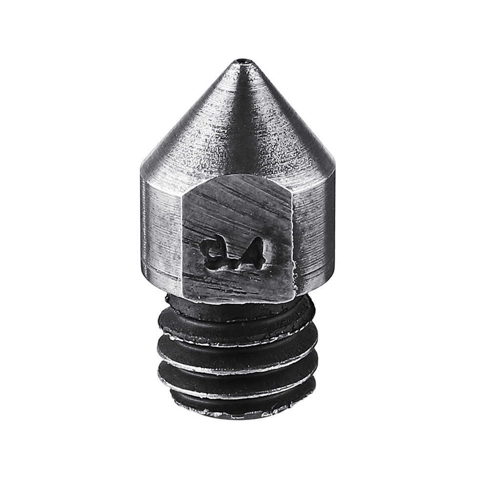 

8Pcs 0.4mm 1.75mm Hardened Steel Nozzle for Creality CR-10/Ender3 Anet/Makerbot 3D Printer Part High Temperature Resista