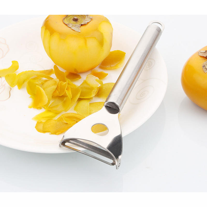 

KC-SP01 Multifunctional Stainless Steel T Shape Fruit Vegetable Peeler With Swivel Blade
