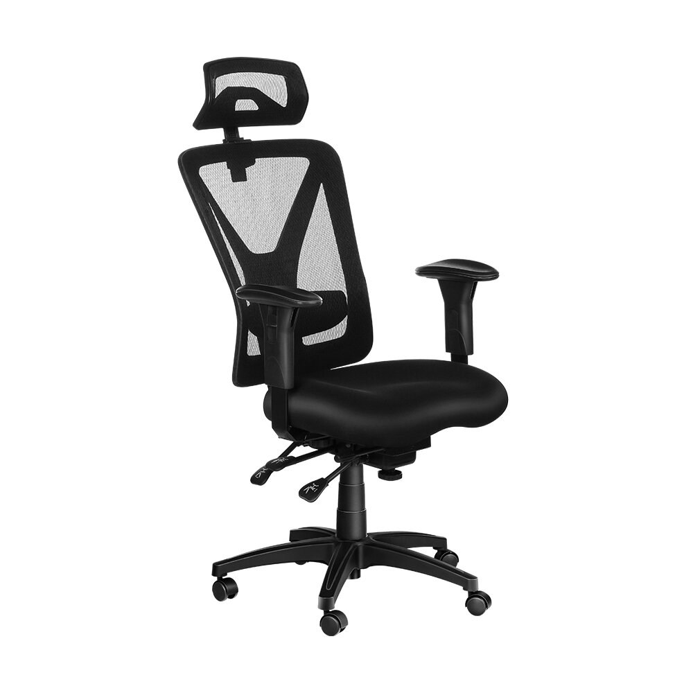 Στα 184.07 € από αποθήκη Τσεχίας | BlitzWolf® BW-HOC5 Ergonomic Design Office Chair Mesh Chair with Adjustable Armrest Headrest & Lumbar Support Multifunctional Mechanic Large Tilt & Rocking Office Home