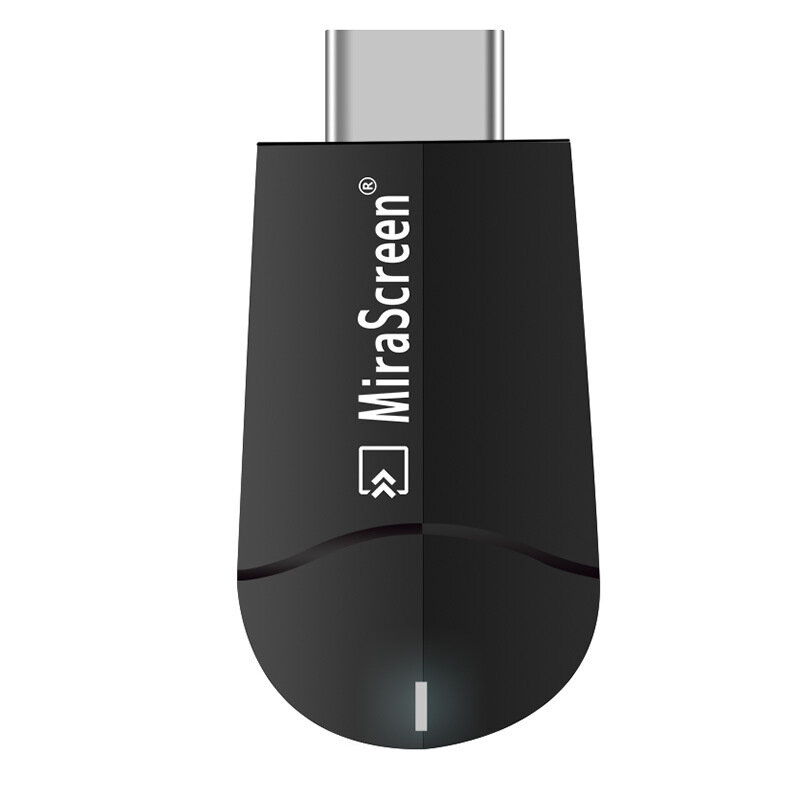 

MiraScreen 2.4G+5G Wireless WiFi HDMI-compatible 4K HD Adapter Dongle Screen Share Mirror Display for TV Phone Android I