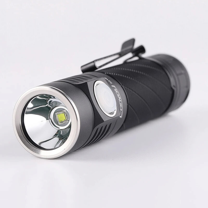 Comboio S21E SST40 SFT40 519A 2400LM Lanterna LED recarregável por USB com porta de carregamento tipo C Lanterna de acam
