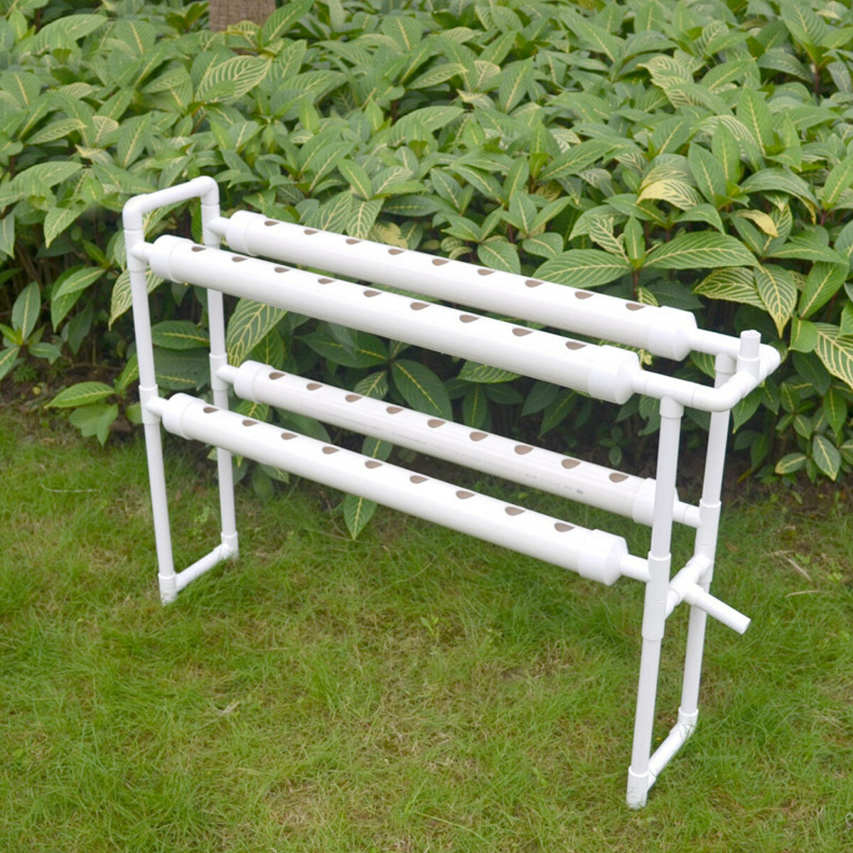 

2 Layer 36 Sites Hydroponic Grow Kit Ebb Flow Deep Water Culture Growing DWC Planting Garden Vegetable System