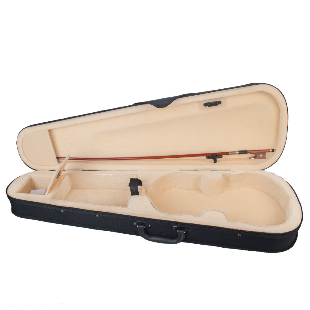 NAOMI 4 / 4-1 / 8 harde koffer voor viool Basic professionele driehoekige rugzak Super lichte ophanging