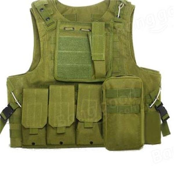 Forças Anfíbias Camuflagem Combat Vest Multi bolsos Pesca Tactical CS Outdoor 