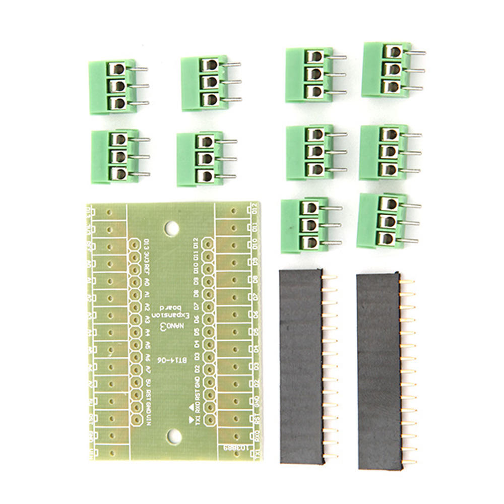 

20pcs DIY NANO IO Shield V1.O Expansion Board Geekcreit for Arduino - products that work with official Arduino boards