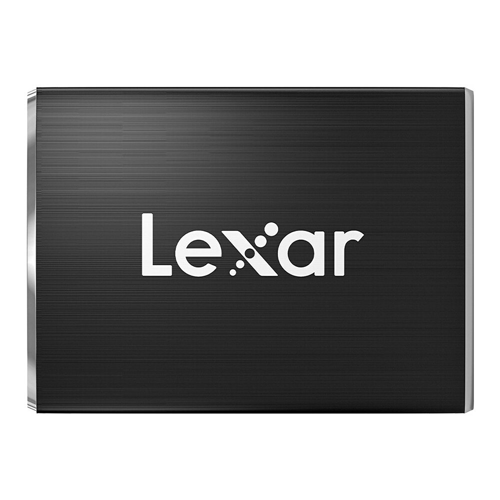 Lexar 1 تيرابايت من النوع C USB3.1 Gen2 SSD خارجي محرك أقراص مزود بذاكرة مصنوعة من مكونات صلبة 256 بت AES قرص صلب بتشفير