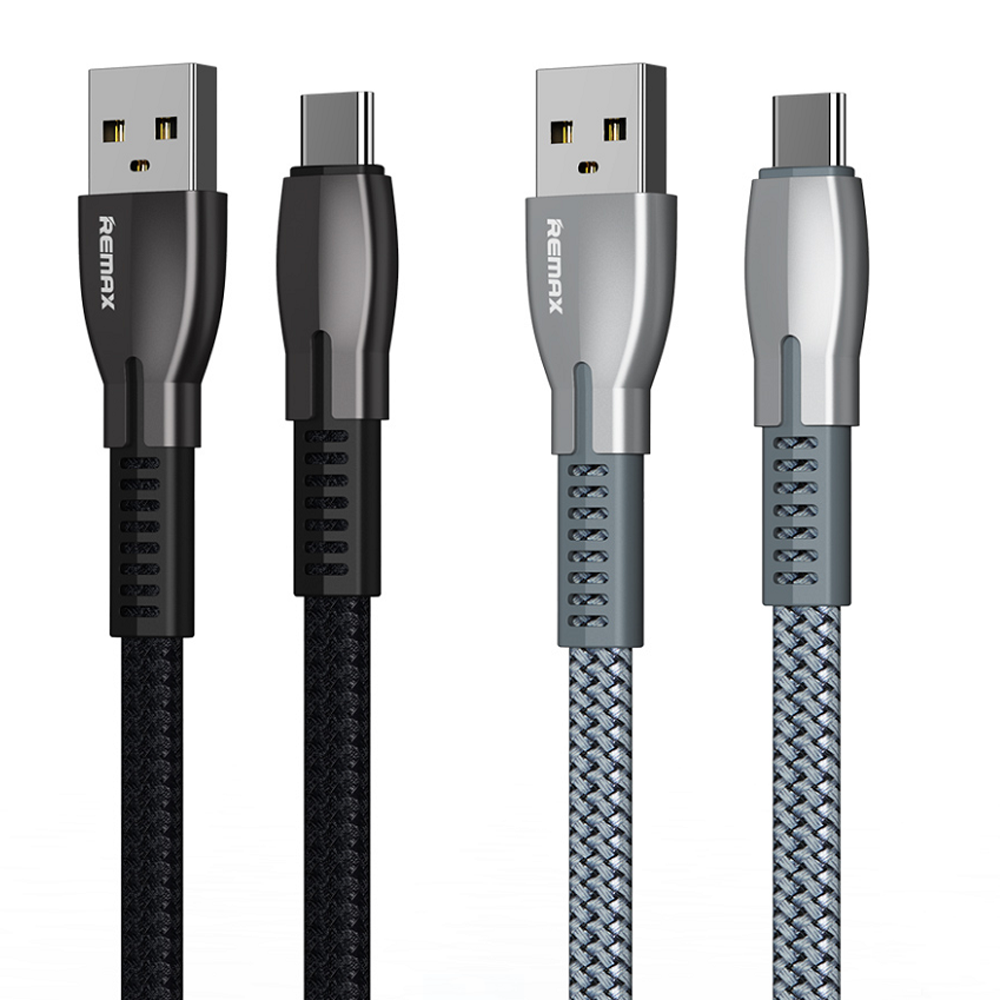 

Remax 2.4A Micro USB Type-C Weaving Fast Charging Data Cable For Huawei P30 Pro P40 Mate 30 Mi10 K30 S20 5G