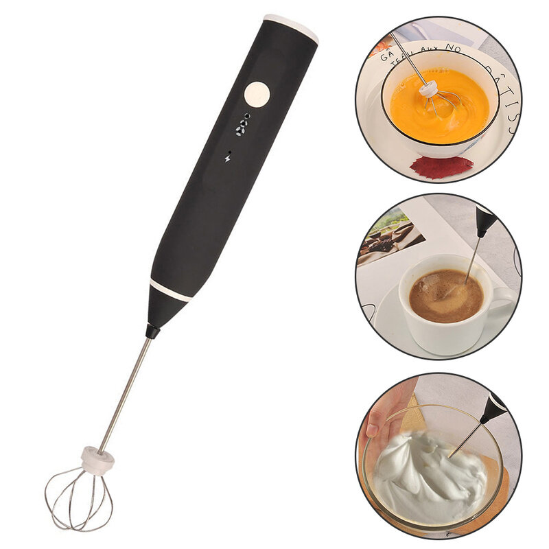 3life Cordless Electric Egg Beater Blender Milk Coffee Tea Stir Bar Baking Cream Foamer Automatic Milk Foam