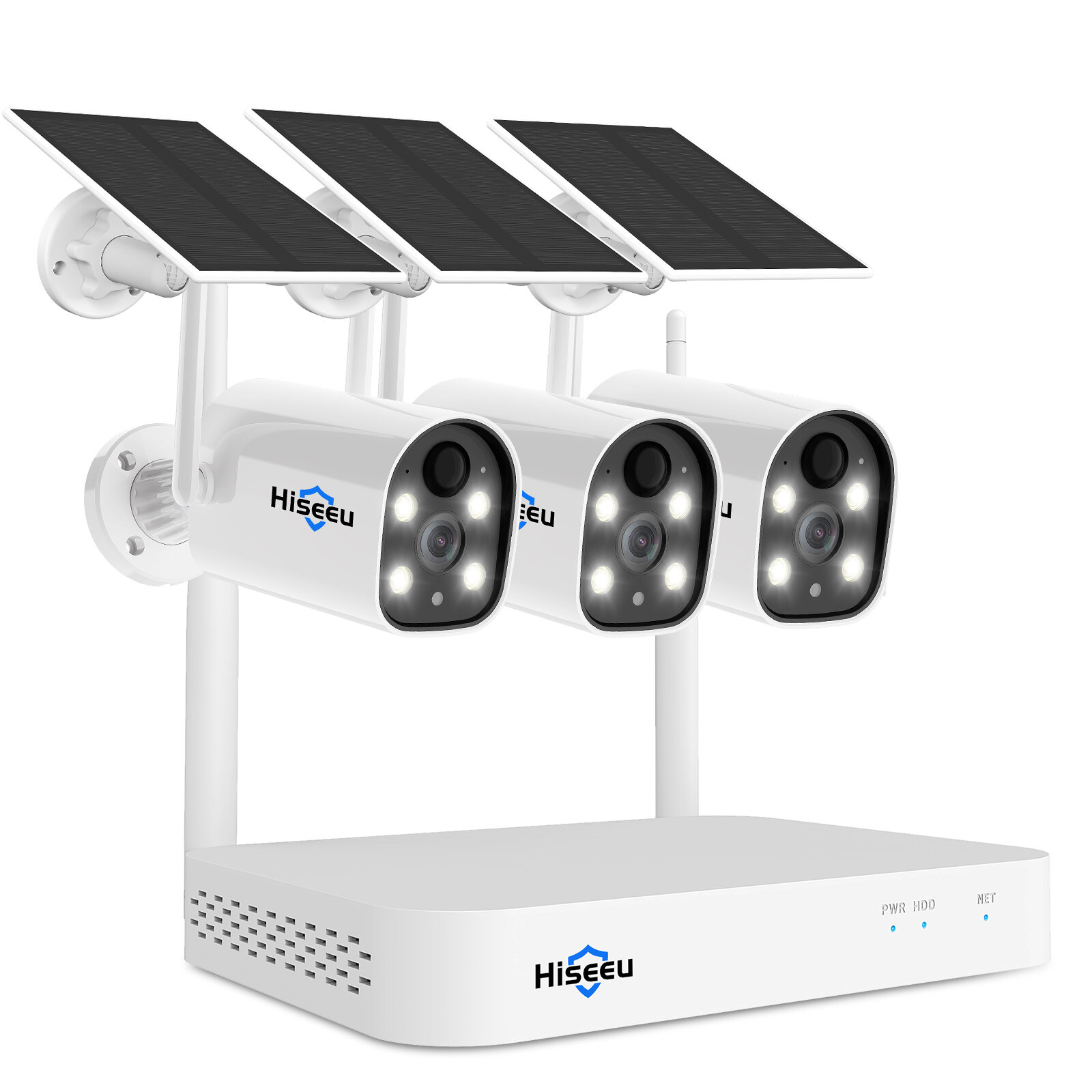 Zestaw monitoringu kamer bezprzewodowych Hiseeu 2K HD za $216.19 / ~879zł