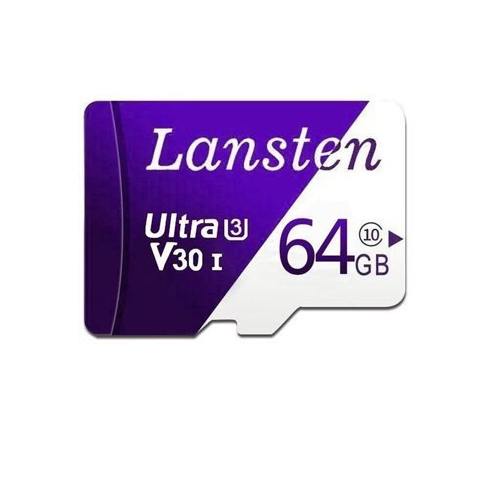 Lansten Class10 256G TF Memory CardFlash Memory Card High Speed 32G 64G 128G for Dash Cam Mobile Phone Cameras