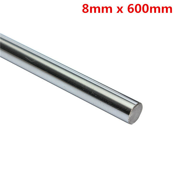 OD 8mm x 600mm Cylinder Liner Rail Linear Shaft Optical Axis