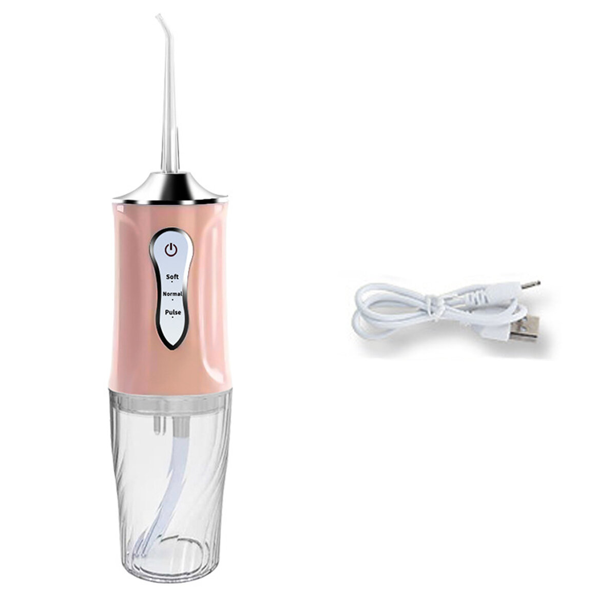 

Electric Water Flosser Teeth Dental Floss Oral Irrigator 3 Modes USB Rechargeable Tooth Cleaner IPX7 Waterproof