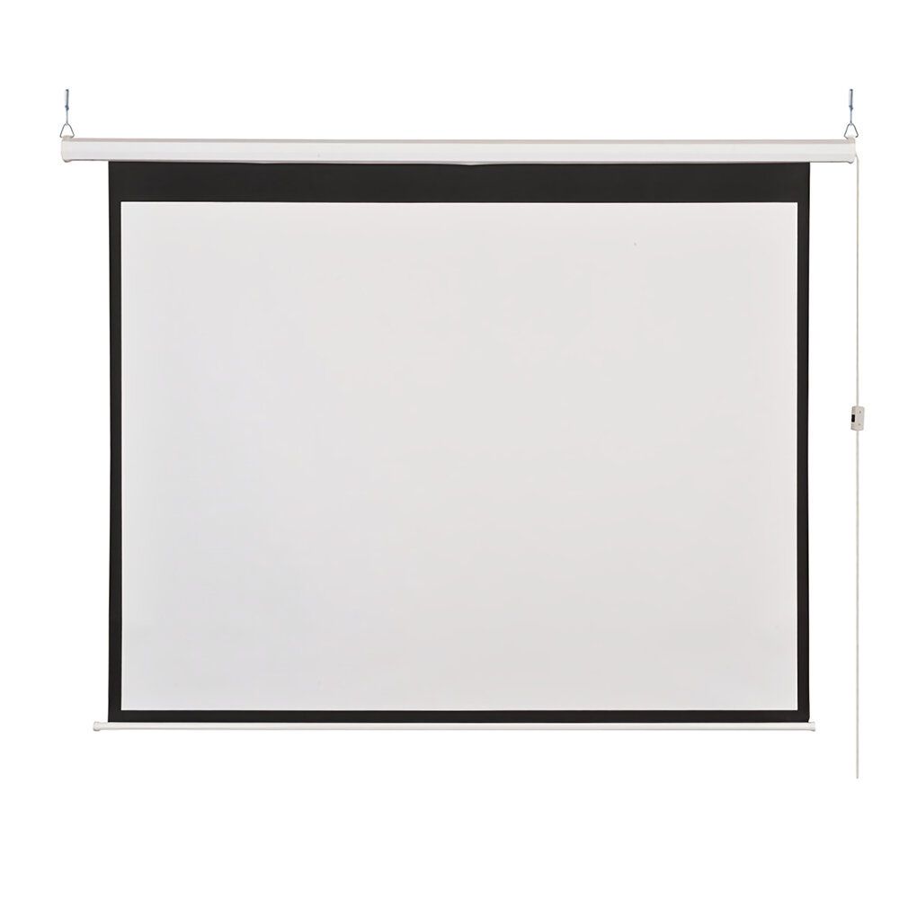 100 inch Electric Projector Screen Grey Curtain 169 HD Glass Bead Projection Screen Home Cinema Theater Outdoor Movie