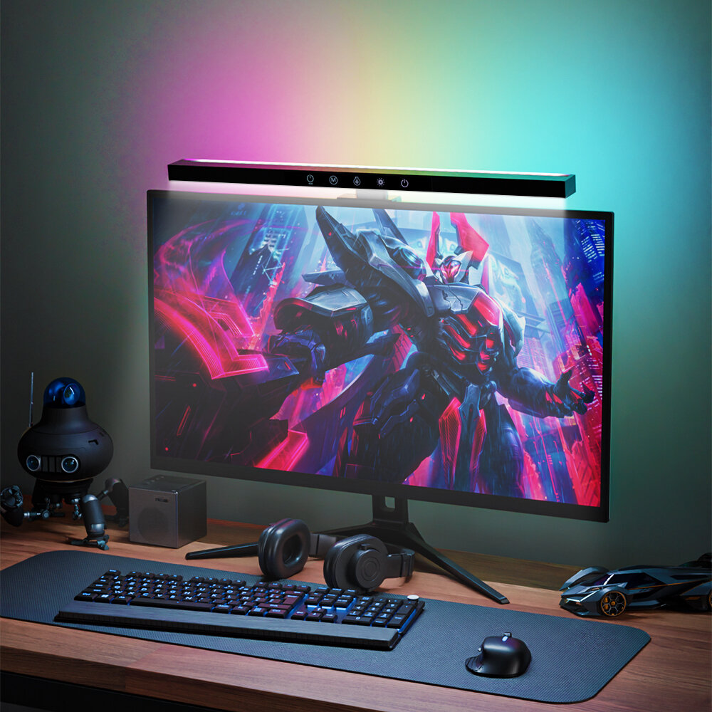 Lampka na monitor BlitzWolf BW-CML2 Pro RGB za $23.99 / ~104zł