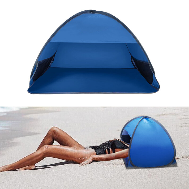 70x50x45cm vízálló automata nyitó hordozható utazási mini sátor UV-védő tengerparti napernyő napellenző