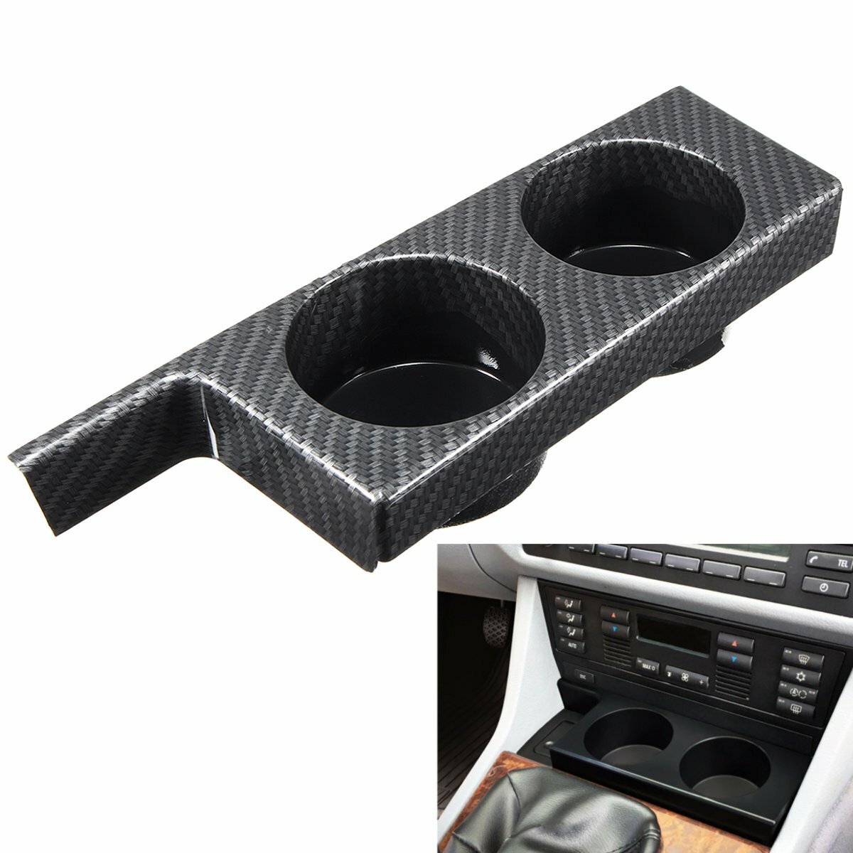 

Front Center Drink Can Cup Holder For BMW E39 M5 528i 530i 540i 5 Series 1997-2003