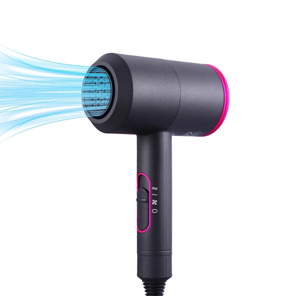 

2 IN 1 Hair Dryers Hammer Shape Hot Cold Wind Negative Ionic Hair Blow Strong Wind Hot Dryer for Home Professional Salon