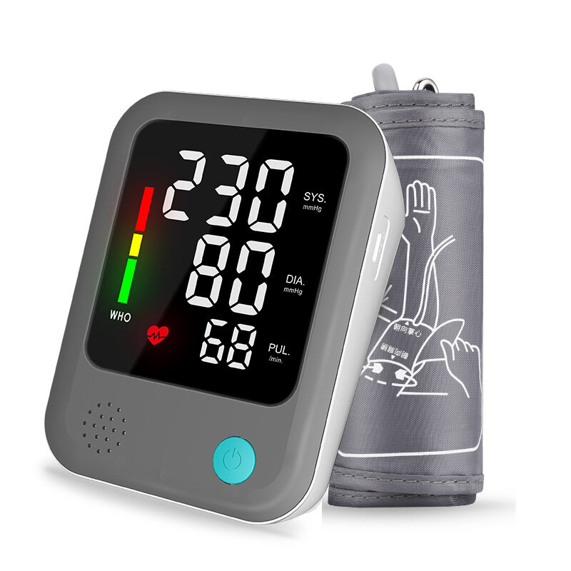 LCDデジタル上腕血圧計自動心拍数脈拍計血圧計