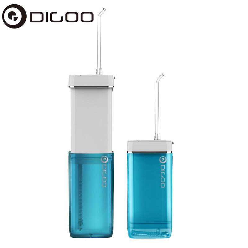

DIGOO DG-M6 1100mAh Portable Water Flosser IPX8 Waterproof 3 Gears Electric Oral Irrigator Water Toothpick Dental Flushe