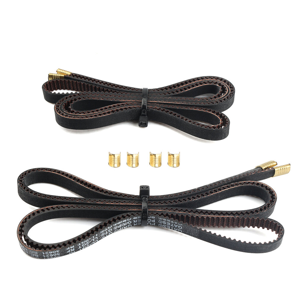 

GATES 2GT-6 X&Y Axis Belt with Copper Buckle Rubber Open Timing Belt for Creality 3D CR-10/CR-10S 3D Print Parts