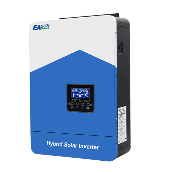 [EU Direct] Αντιστροφέας ηλιακής ενέργειας EASUN POWER 4.2KW 220V Ατρακάριστος αντιστροφέας εξωτερικού χώρου MPPT 110A Φορτιστής ηλιακού πάνελ PV 3800W 450VDC Είσοδος Ατράκαριστος αντιστροφέας Pocket sine wave Υποστήριξη μεταφοράς δεδομένων μέσω WIFI-GPRS Απομακρυσμένη παρακολούθηση LCD, ISolar SMH II 4.2K--WIFI