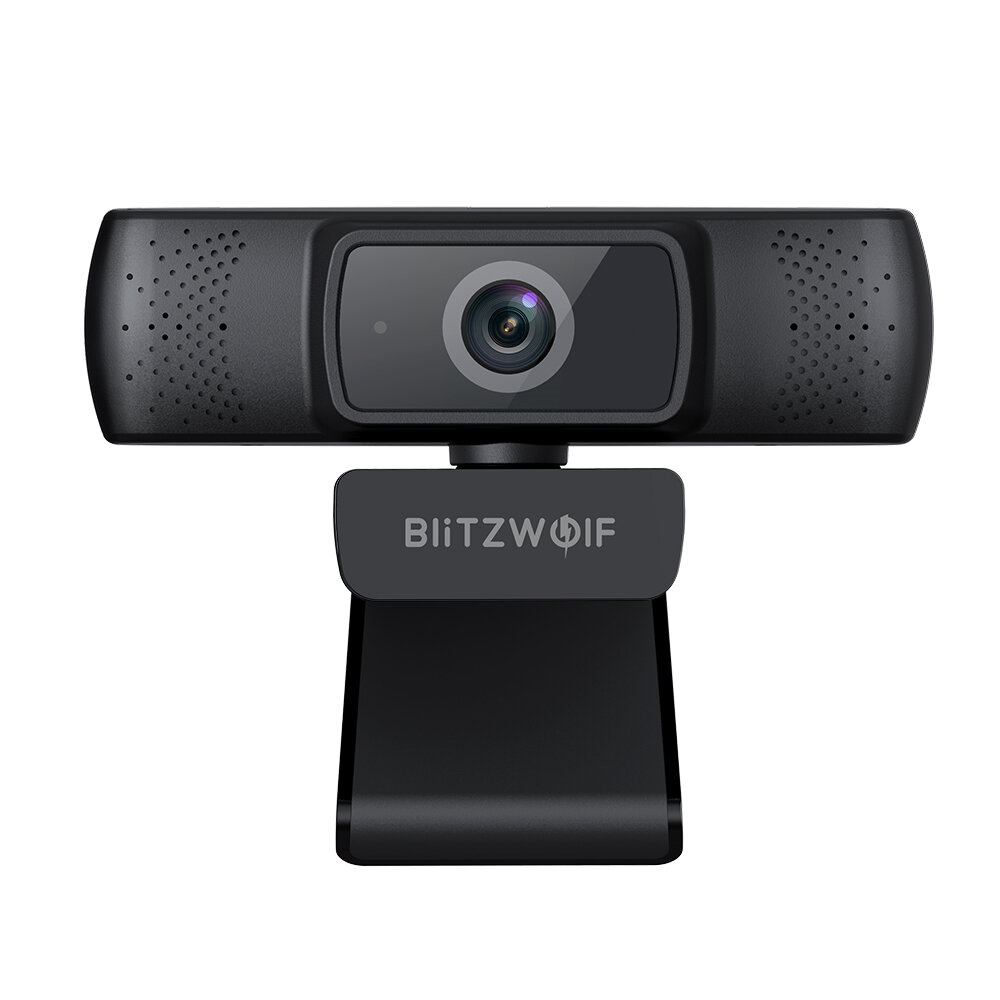 

Blitzwolf® BW-CC1 1080P HD Веб-камера с автофокусом 1920 * 1080 30FPS USB 2.0 Встроенная Микрофон Видеозвонок в прямом э