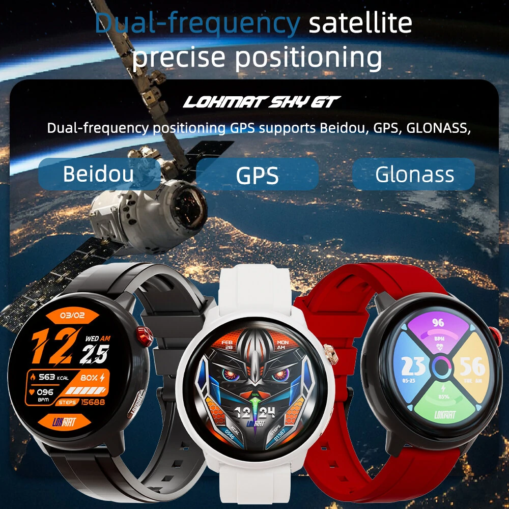 Okosóra GPS-szel és AMOLED-del 24 ezerért - LOKMAT SKY GT 2