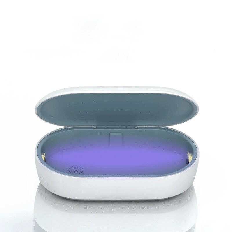 IPRee OJD 10w Mobiltelefon Drahtloses Schnellladen UV Desinfektionsmaske mit hohem Ozongehalt Sterilisation des Mobiltelefons Duftbox Sterilisator