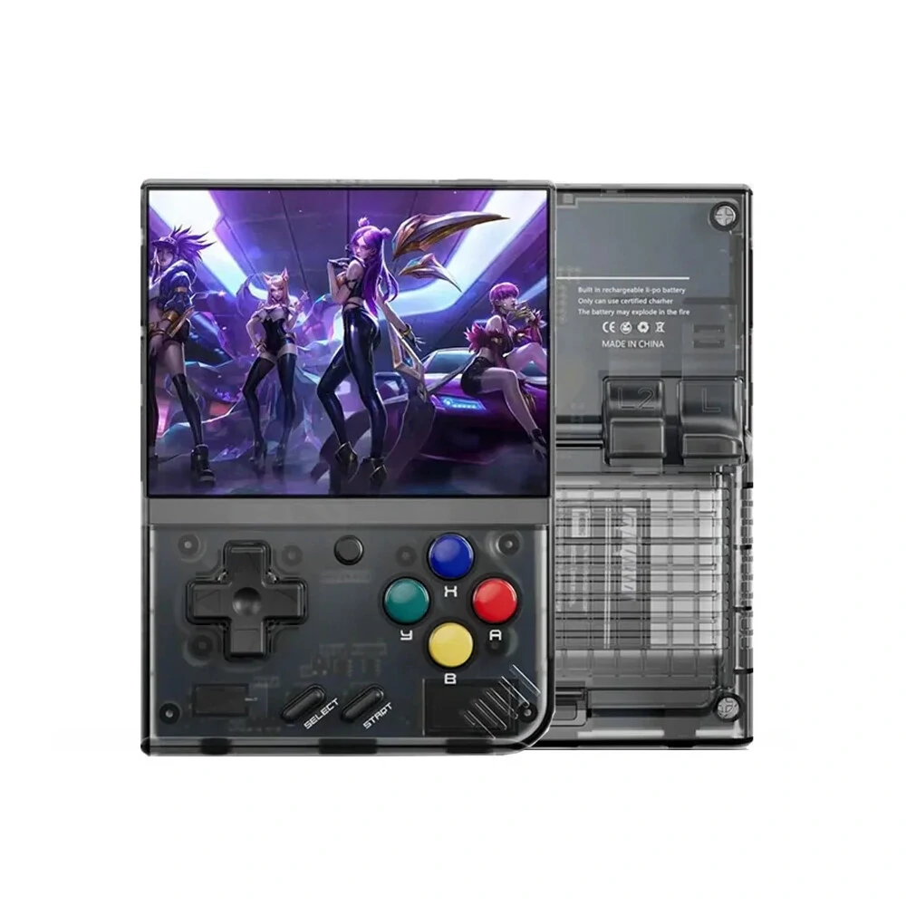 Console de Jogos Portátil Miyoo Mini Plus com 64GB e 23000 Jogos Pré-carregados
