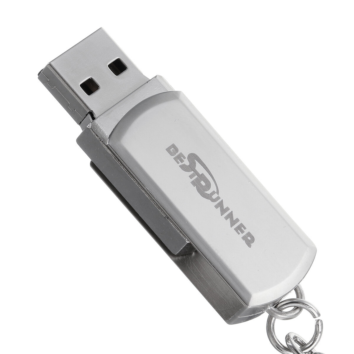 USB FlashドライブUSB 2.0 16GB 32GB 64GB360º回転金属FlashメモリカードUSBスティックペンドライブUディスク
