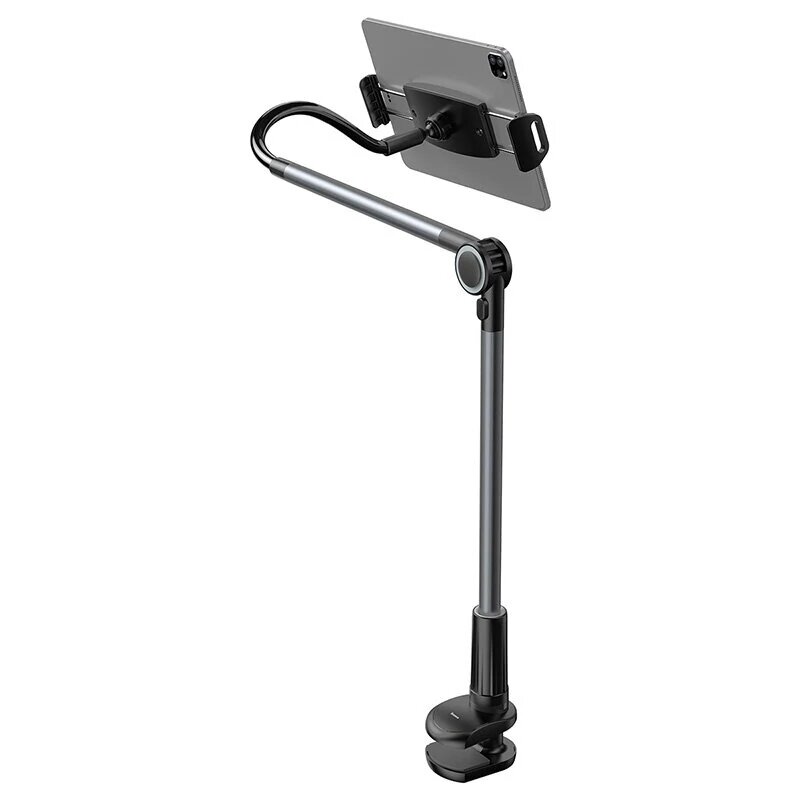Baseus Phone Holder Adjustable Long Arm Lazy Phone Holder Clip Foldable Desk Tablet Mount Holder Stand Flexible Mobile P