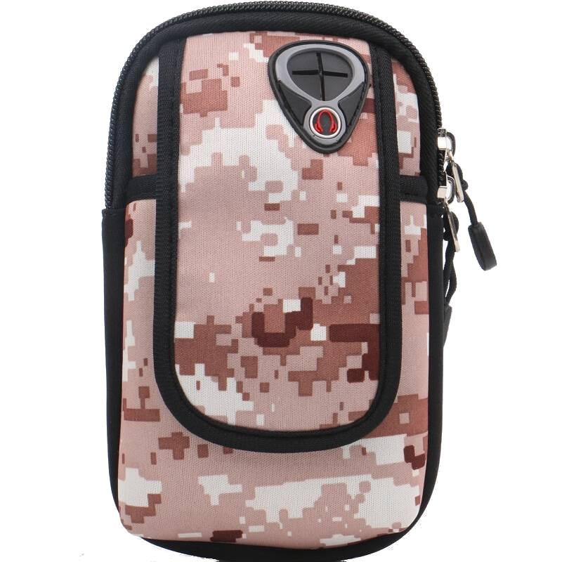 Buitensport Arm Bag Pols Arm Bag Mobiele Telefoon Pakket Camouflage Printing Shockproof