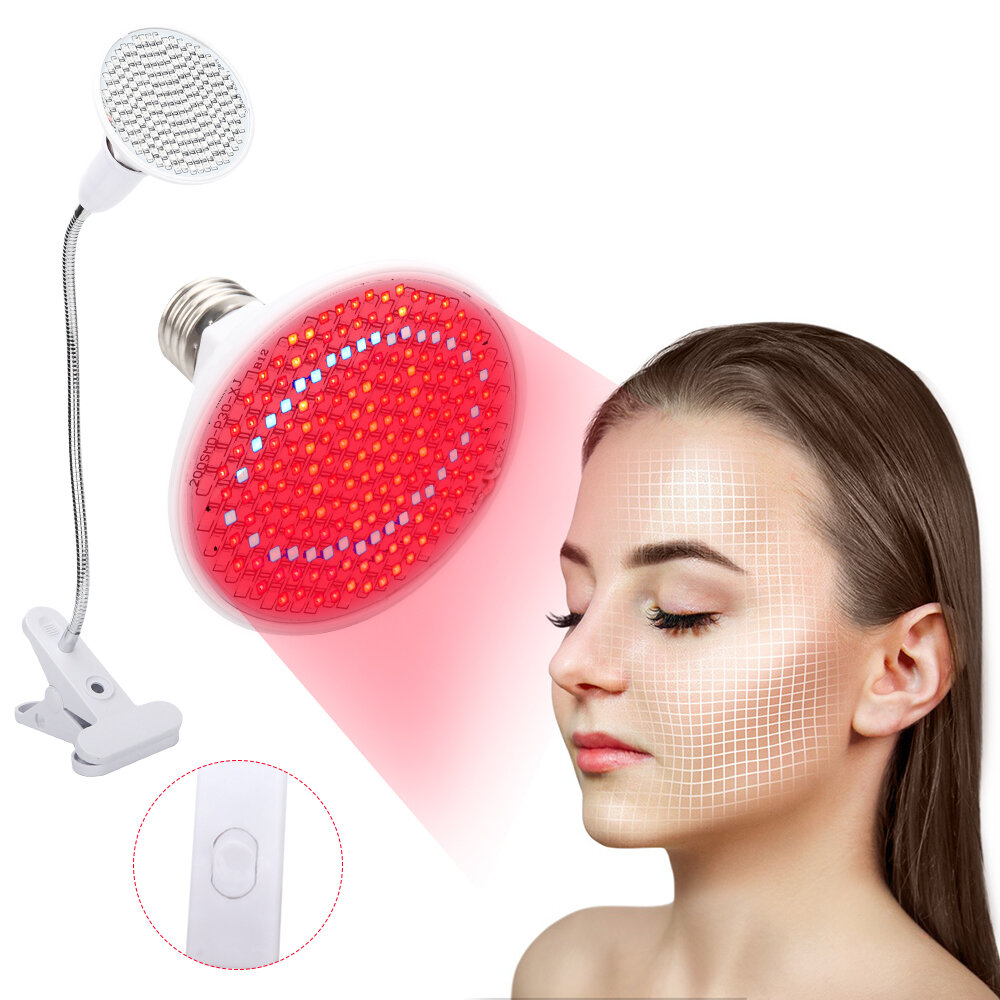 

200LEDs Anti Aging Red Led Light Therapy Deeps Red 660nm and Near Infrared 850nm Led Light for Full Body Skin and Pain R