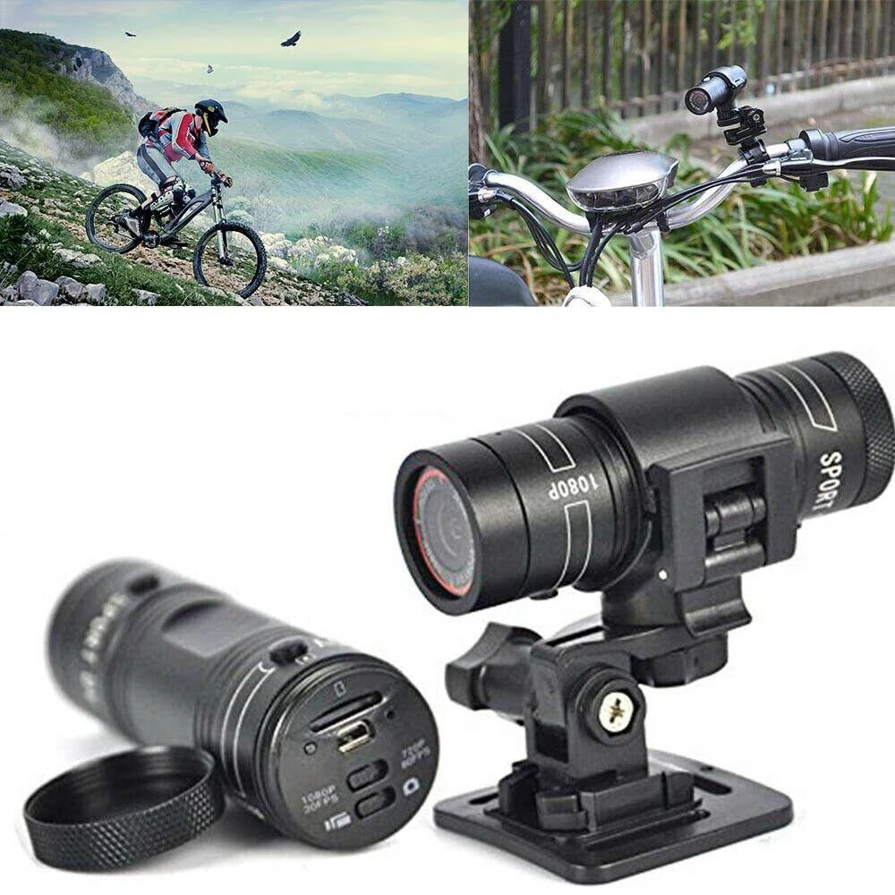 F9 HD 1080P Waterproof Sports Action Camera Camcorder Video DV Car Video Recorder for Mountain Bike Bicycle Motorcycle H