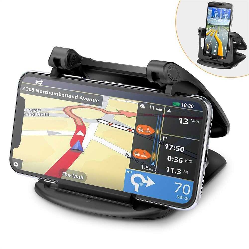 FFTD Universele Vouwen 360 ? Rotatie Auto Dashboard Mount GPS Navigator Mobiele Telefoon Houder Stan