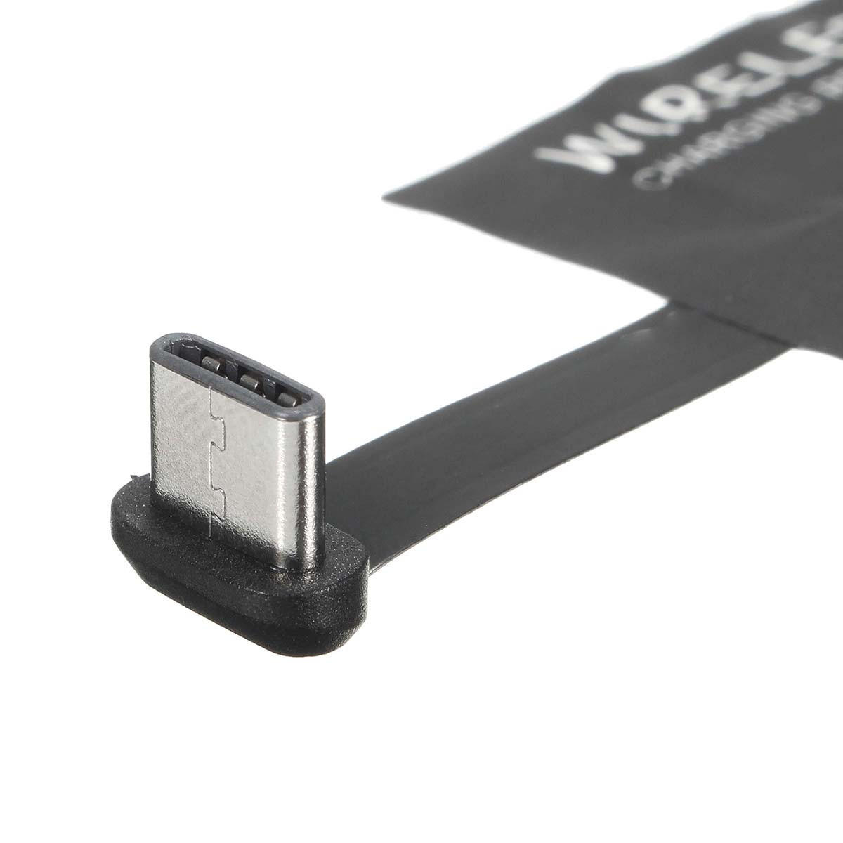 Huawei Nexus Xiaomi LG HTC Meizu用USB Type-C QI標準ワイヤレス充電器ステッカーレシーバー