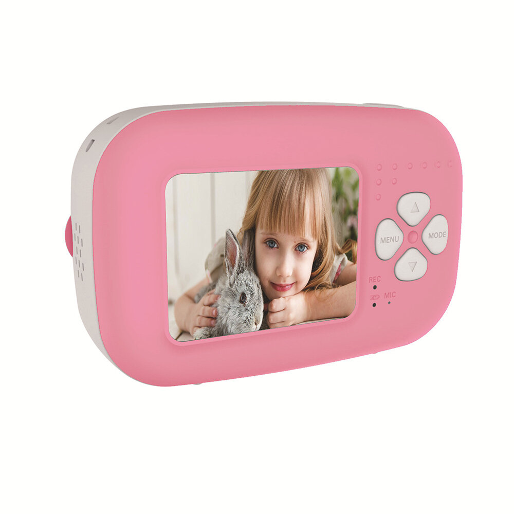 

P2 Instand Photo Printing Digital Camera 1080P HD 2.0-inch Screen Camcorder with MP3 for Polaroid Mini Kid Cam