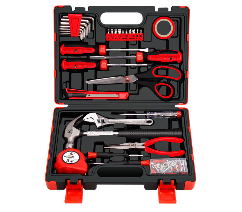 

KAFUWELL H2686A 32pcs Multifunctional Household Sets 32-piece Hardware Combination Tool Sets Manual Repair Combination S