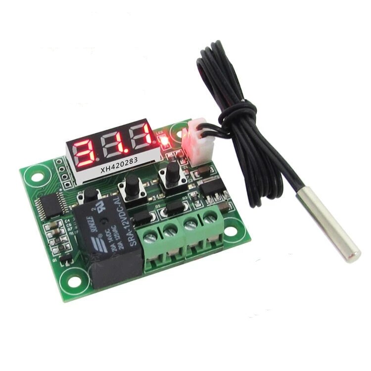DC 12V Digital LED Thermostat Temperature Control Switch Module XH-W1209`US 